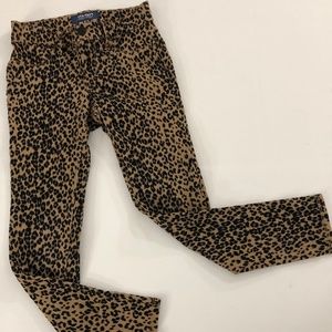 Old Navy leopard jeggings